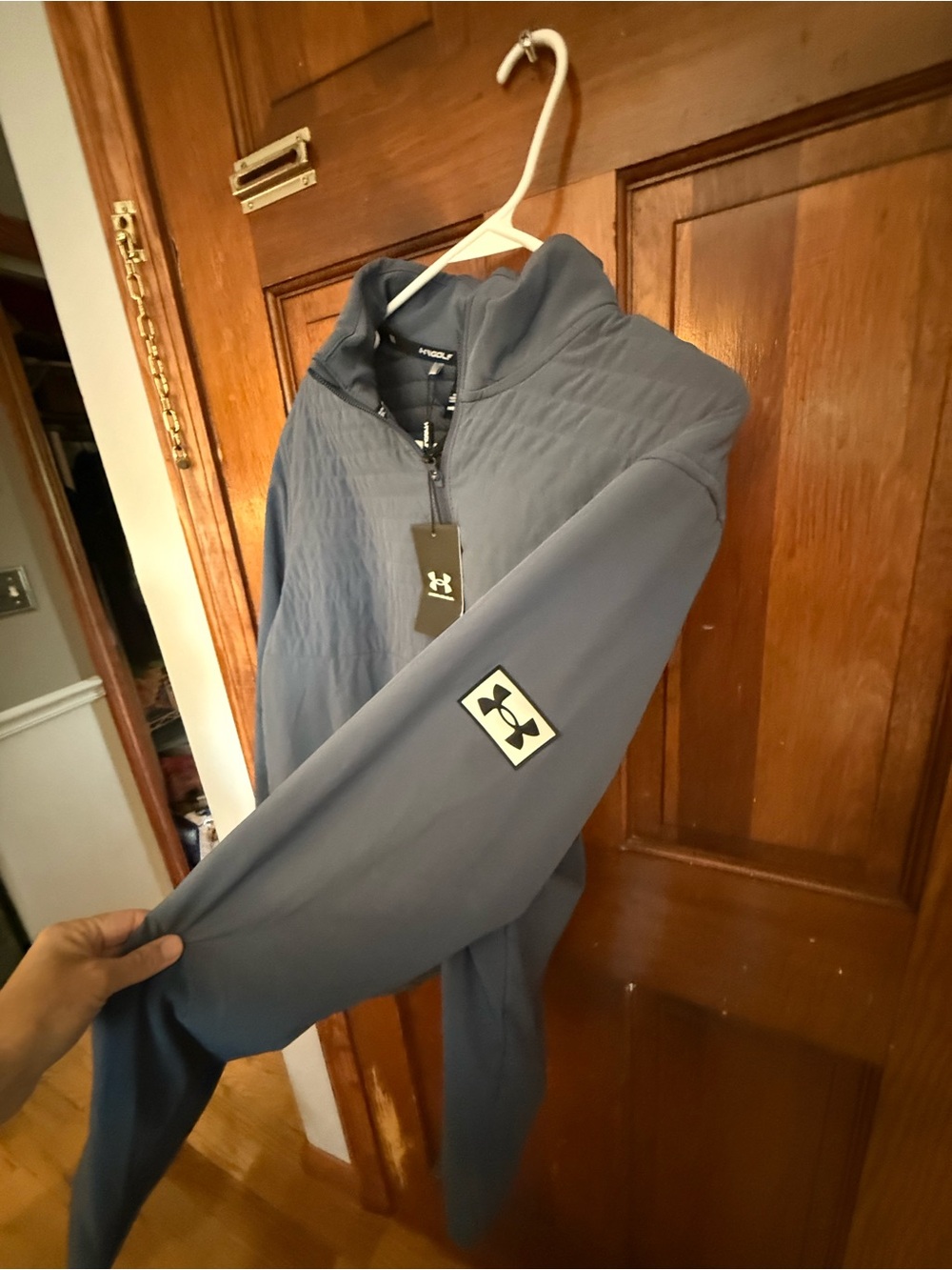 Under Armour Men's Slate Grey Full Zip Performance Jacket $70